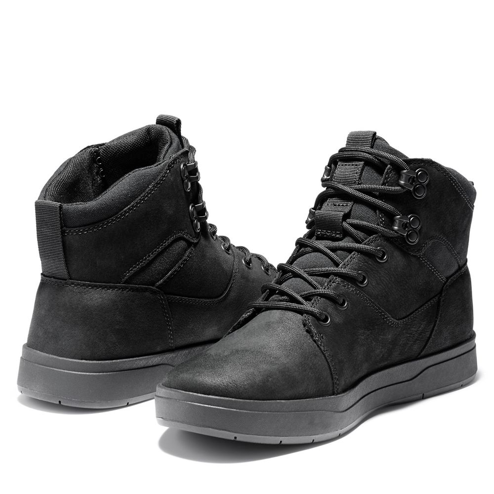 Timberland Chukka Μποτακια Ανδρικα Μαυρα - Davis Square - Greece 1756803-TA